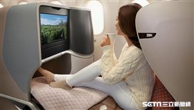 新加坡航空,新航,波音,787-10,商務艙。（圖／新航提供）