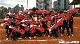 ▲中華女壘隊。（圖／記者林辰彥攝影）