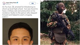 孫鵬、狄鶯18歲的獨子孫安佐（合成圖/翻攝自推特）