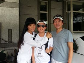 孫鵬、孫安佐、狄鶯
圖／翻攝自狄鶯臉書