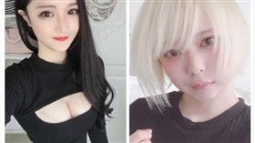 日本一位貧乳女歌手Mewhan穿上「高領開胸毛衣」卻凸顯不出特色。