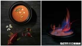 龍蝦火鍋,鍋物。（圖／龍石鍋物提供）