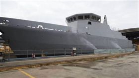 慶富稱獵雷艦下水＿慶富