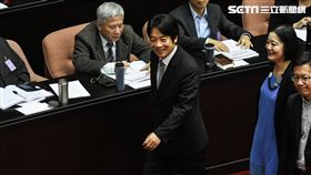 行政院長賴清德出席立法院院會總質詢。 圖／記者林敬旻攝