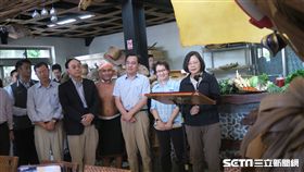 蔡英文行銷花蓮。（圖／記者盧素梅攝）