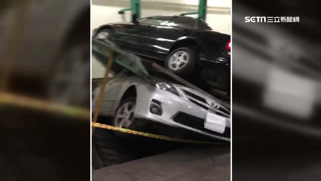 螺絲鬆脫 機械停車格突塌陷砸車管委會 私人車位不賠 社會 三立新聞網setn Com
