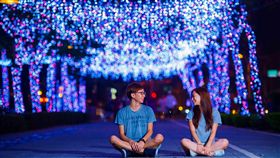 新北耶誕城告白聖地。（圖／新北觀光局提供）