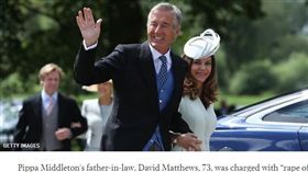 法律消息人士今日表示，英國劍橋公爵夫人凱特妹妹碧琶的公公馬修斯（David Matthews），在法國被控強暴未成年人，不過馬修斯家族發言人稱這是「不實且誹謗」的指控。（圖／翻攝自TownandCountrymag.com）