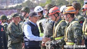 台北市長柯文哲主持防災演練首納火山演習 北市府提供