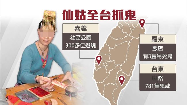 不滿信徒連環爆　稱仙姑走到哪都鬧鬼