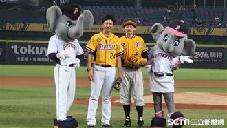 與林桑20年情　美食家阿松來台開球