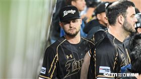 Lamigo桃猿投手克恩三世。 圖／記者林敬旻攝