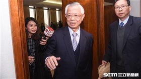 中央銀行新卸任總裁交接，卸任總裁彭淮南。 圖／記者林敬旻攝