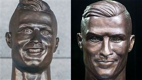 1年後作者重做C羅雕像雪恥（圖／翻攝自European Football
推特）https://twitter.com/European_Footy_/status/979748721851355136