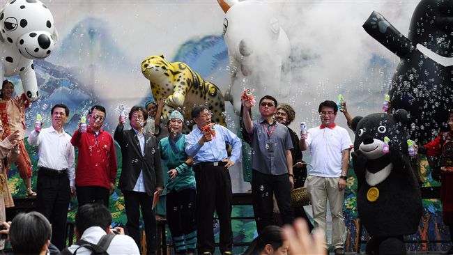 致詞太陽大　柯文哲：我真命天子咧！