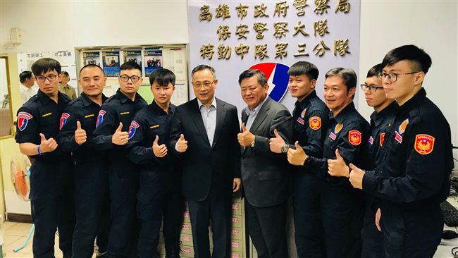 2特警駁火逮歹徒　警政署長南下表揚