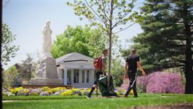 美國維吉尼亞州馬利蒙特大學（Marymount University）在愚人節收到炸彈威脅（圖／翻攝自Marymount University臉書）