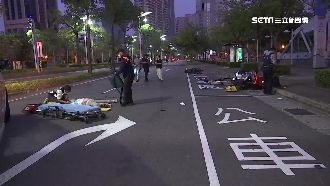 失速撞飛路人　騎士滑行30尺慘毀容