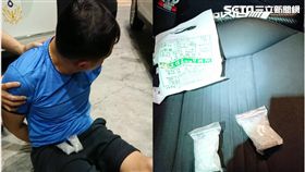 高雄,保大,特警,特勤,通緝犯,毒品,安非他命(圖/翻攝畫面)