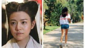 ▲陳妍希PO出跑步畫面，被網友抓包「跑假」的。（圖／翻攝自微博）