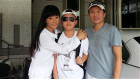 孫鵬、孫安佐、狄鶯
圖／翻攝自狄鶯臉書