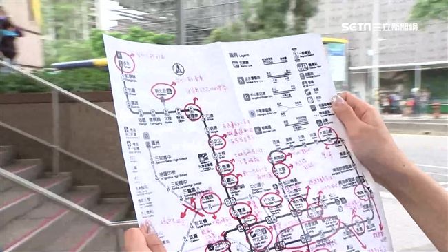網美都在這！大學生曝台北觀察地圖