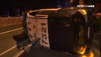 警匪深夜追逐「保安大隊整台爆掉！」