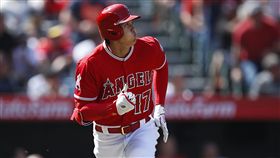 ▲大谷又開轟了。（圖／美聯社／達志影像）