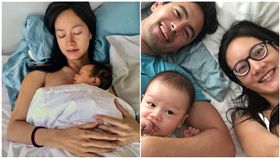 Janet,謝怡芬,George,Egan,瀏海,髮尾,催生（圖/翻攝自Janet臉書）