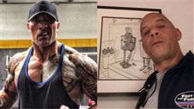 明 巨石強森,馮迪索／翻攝自IG