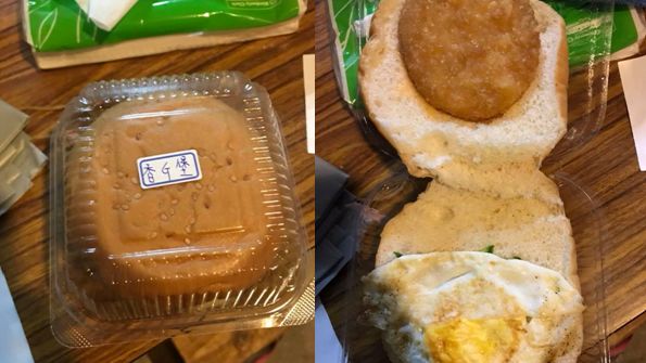 早餐店單買香雞堡　她花65元好崩潰