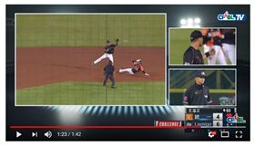 ▲中華職棒史上罕見出現單一play兩隊同時挑戰。（圖／截自CPBL TV）