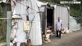 老翁,山中,善款,魯賓遜,圓夢,貨櫃屋,新竹