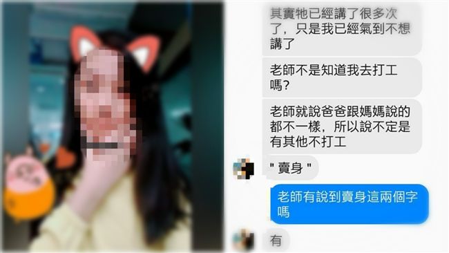 導師要女童模仿A片　嗆：打工去賣身