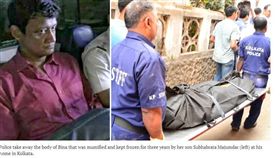 印度,木乃伊,遺體,冰櫃,復生,退休金（圖／翻攝自South China Morning Post）