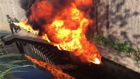 -孫安佐-火焰噴射器-火焰槍-圖／翻攝自YouTube(https://www.youtube.com/watch?v=xGi6ynJegaQ)
