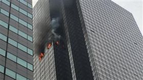 美國,紐約,川普,大樓,火災,Trump Tower（圖／翻攝自推特@FDNY）
