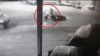 逆向狠輾祖孫骨折毀容　冷血騎士肇逃