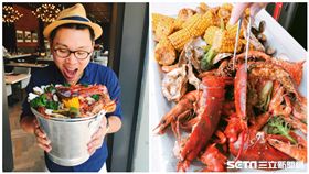 誠品行旅三週年，推出舊金山海鮮桶。（圖／記者簡佑庭攝）