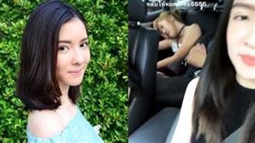 泰國20歲女星Inn（Natnicha Cherdchubupakari）車禍身亡／合成圖／翻攝自thairath、IG