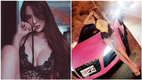 車模,內衣,春天音樂季,墾丁,超跑,奧迪,Audi,R8,Joanna,子涵,春吶,比基尼／子涵臉書