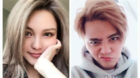 ▲兩人交往7年，從一開始低調轉趨公開放閃。（圖／翻攝自微博）
