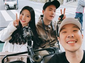 蔡瑞雪與《RM》合照。（圖／翻攝自蔡瑞雪臉書）