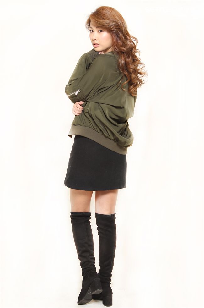 十足活力感洋派美女NANA盧芃宇。（記者邱榮吉/攝影）