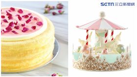 母親節蛋糕。（圖／Lady M, 85度C提供）