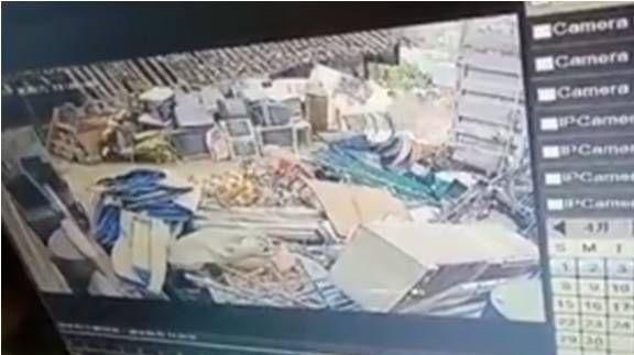 油桶突然爆炸　男子左腿直接被炸飛！