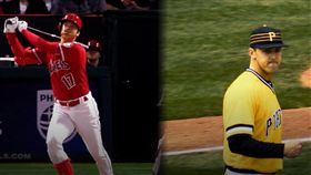 ▲大谷與泰隆。（圖／取自美國職棒官網）