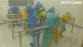 親水,輕度颱風,10級風,跟著水旅行台北,台北市水利處,抽水站