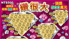 ▲台彩推出新刮刮樂。（圖／台灣彩券提供）