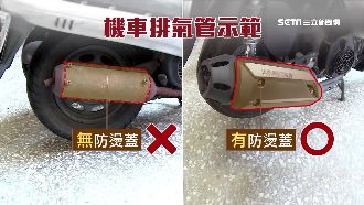 機車排氣管未加「蓋」　小心吃罰單！